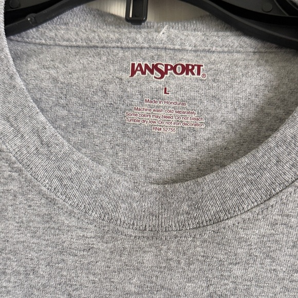 Jansport Gray and Gold University T-Shirt - Picture 2 of 5